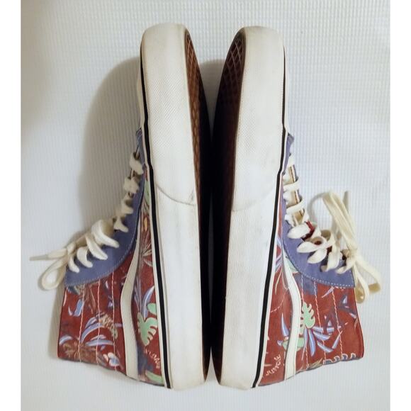 Vans Sk8-Hi 138 Decon Hawaiian Jungle Canvas High Top Sneakers Men’s 8.5 - Picture 3 of 9